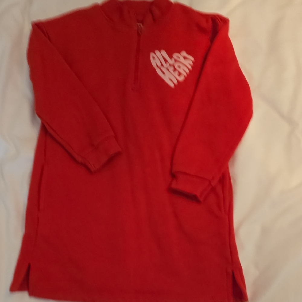 Old Navy Kids Red Pullover Hoodie